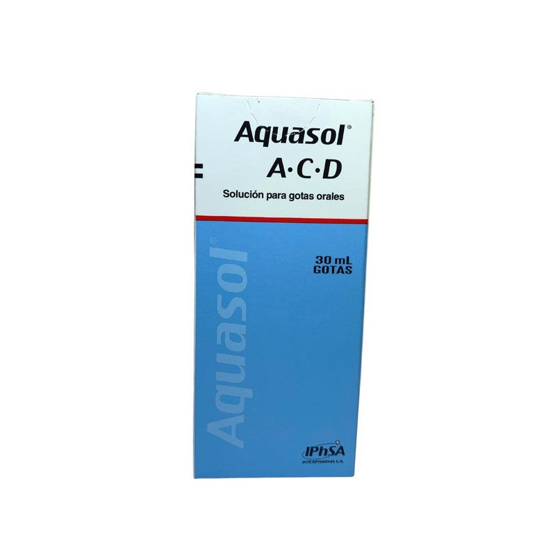 Aquasol Acd Gotas x 30 ml (Vitamina A+ Vitamina C+ Vitamina D)