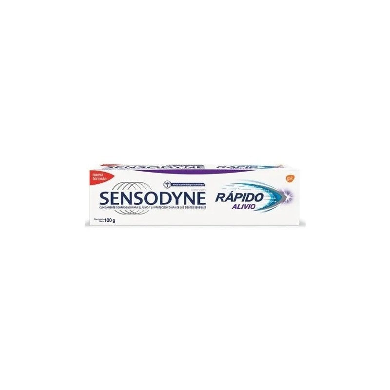 Sensodyne Crema Rapid Relief x 100 Gr (Crema Dental Adulto)