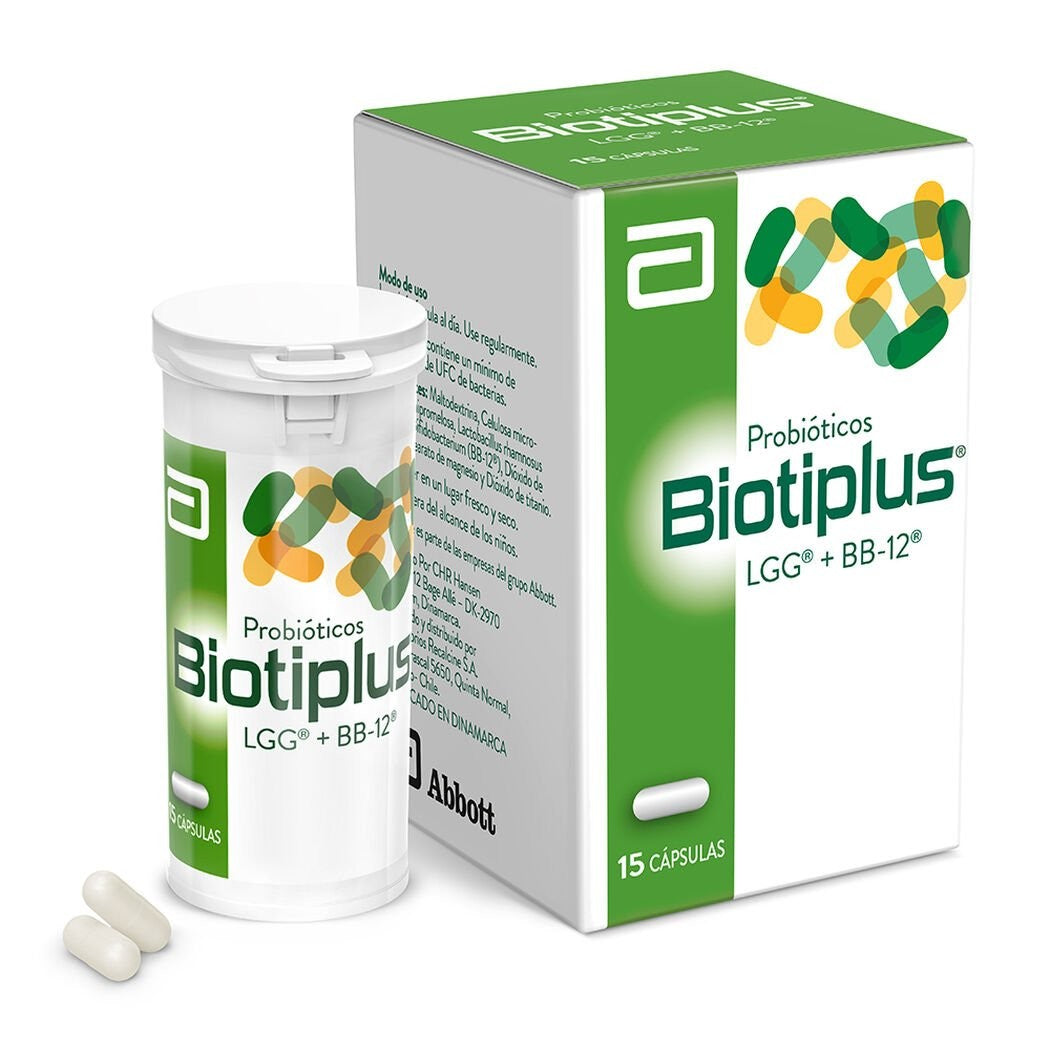 Biotiplus Cápsulas x 15 (Lactobacillus Rhamnosus Lcr35)