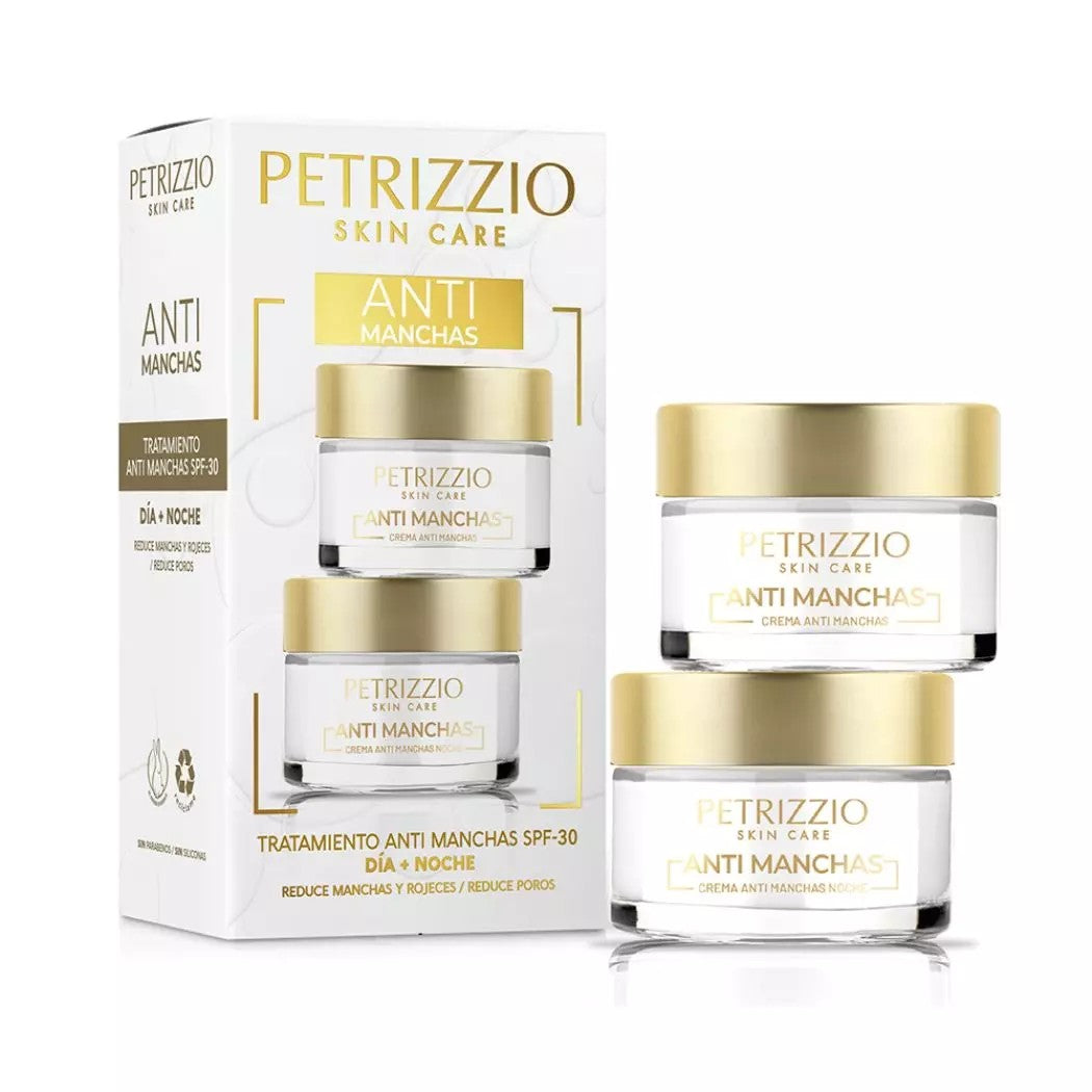 Petrizzio Crema Anti-Manchas Dia x 50 Gr + Noche x 50 Gr