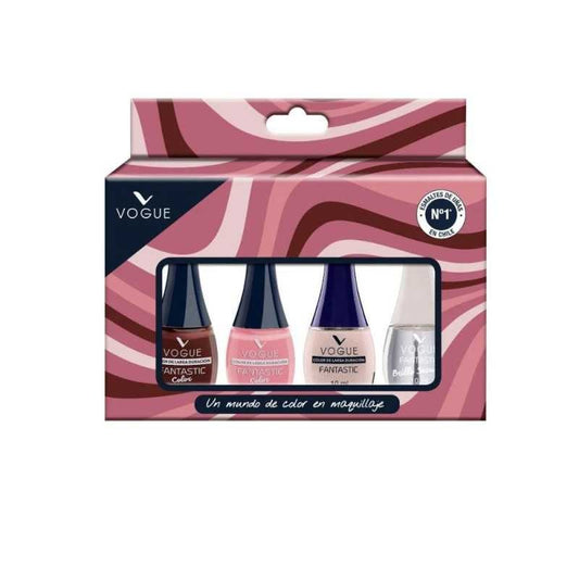 Vogue Esmalte Rapido Secado Amo-Rosa