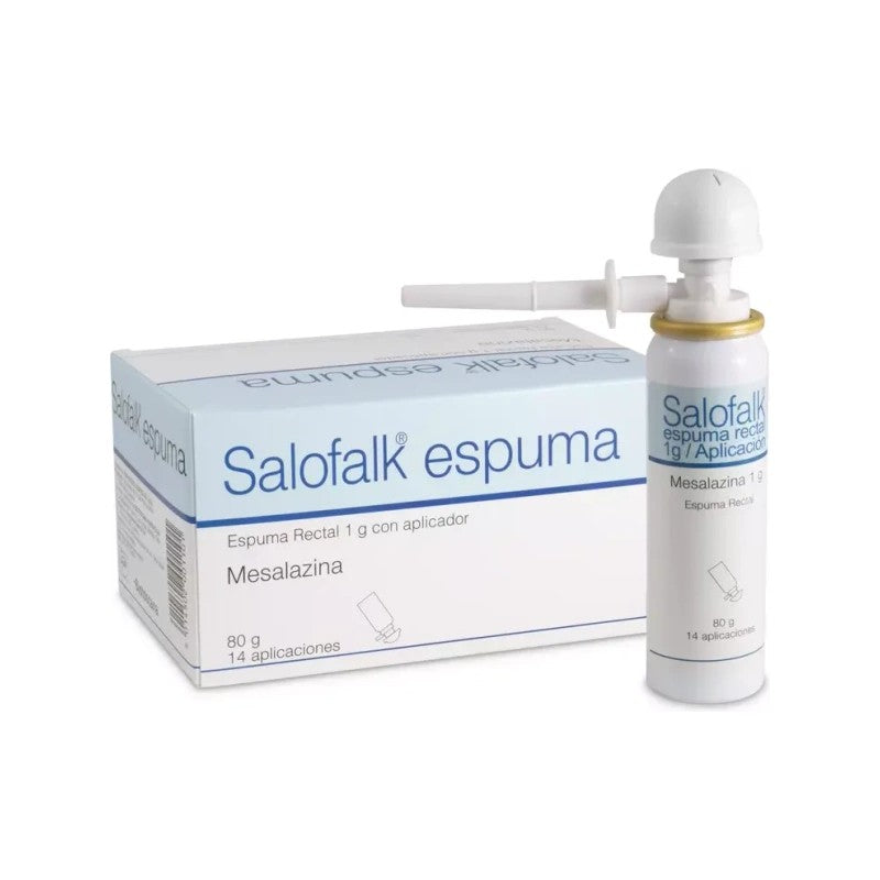 Salofalk Espuma Rectal 1 Gr x 14 Aplicaciones (Mesalazina)