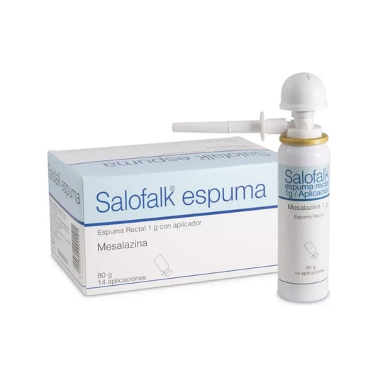 Salofalk Espuma Rectal 1 Gr x 14 Aplicaciones (Mesalazina)