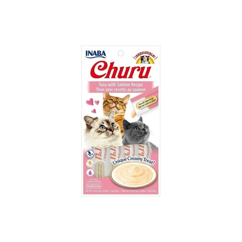 Churu Cat Salmon x 4 Unidades x 14 Gr