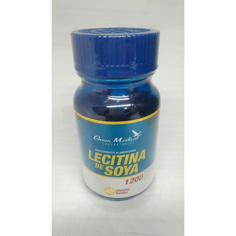Lecitina De Soya Cápsulas x 40 Green Med