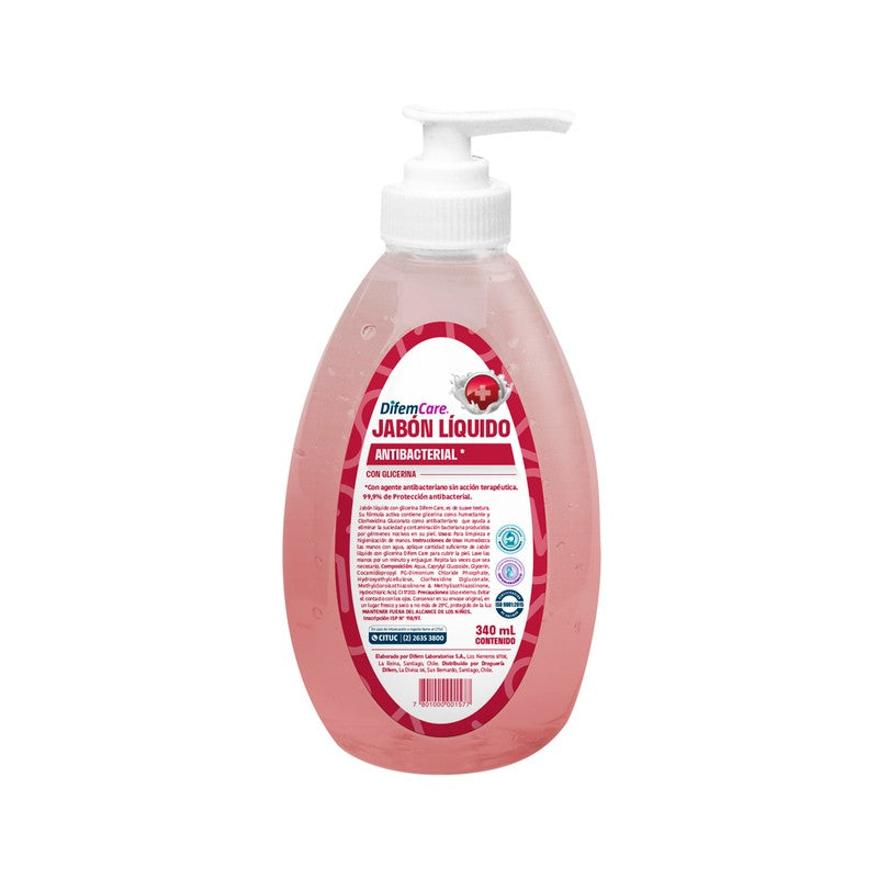 Jabon Liquido Antibacterial x 340 ml
