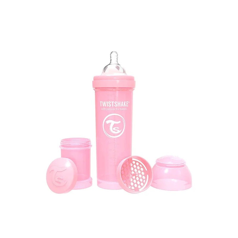 Mamadera Twistshake Anti-Colico x 125 ml Rosado