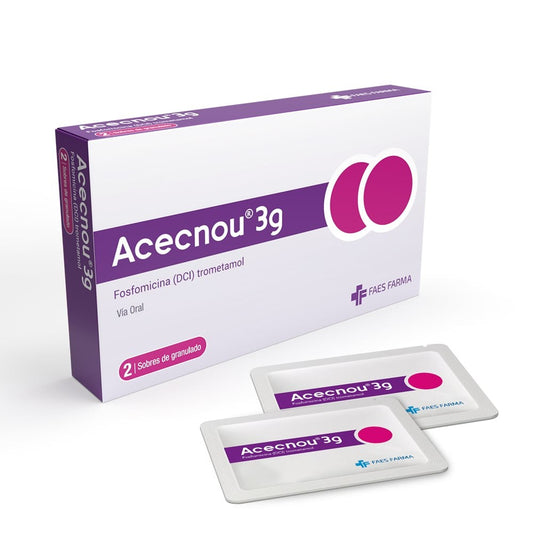 Acecnou Sobres 3 Gr x 2 (Fosfomicina)