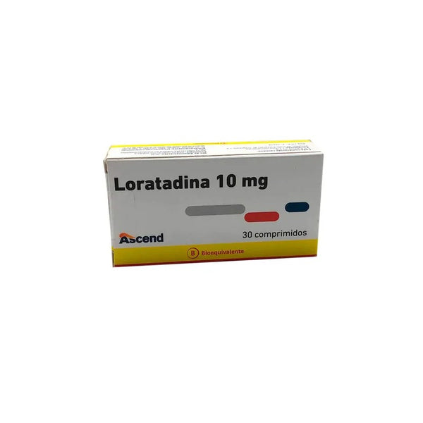Loratadina Comprimidos 10 mg x 30 Ascend