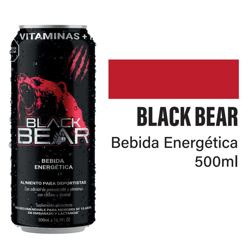 Energetica Black Bear x 500 ml (Bebida Energetica)