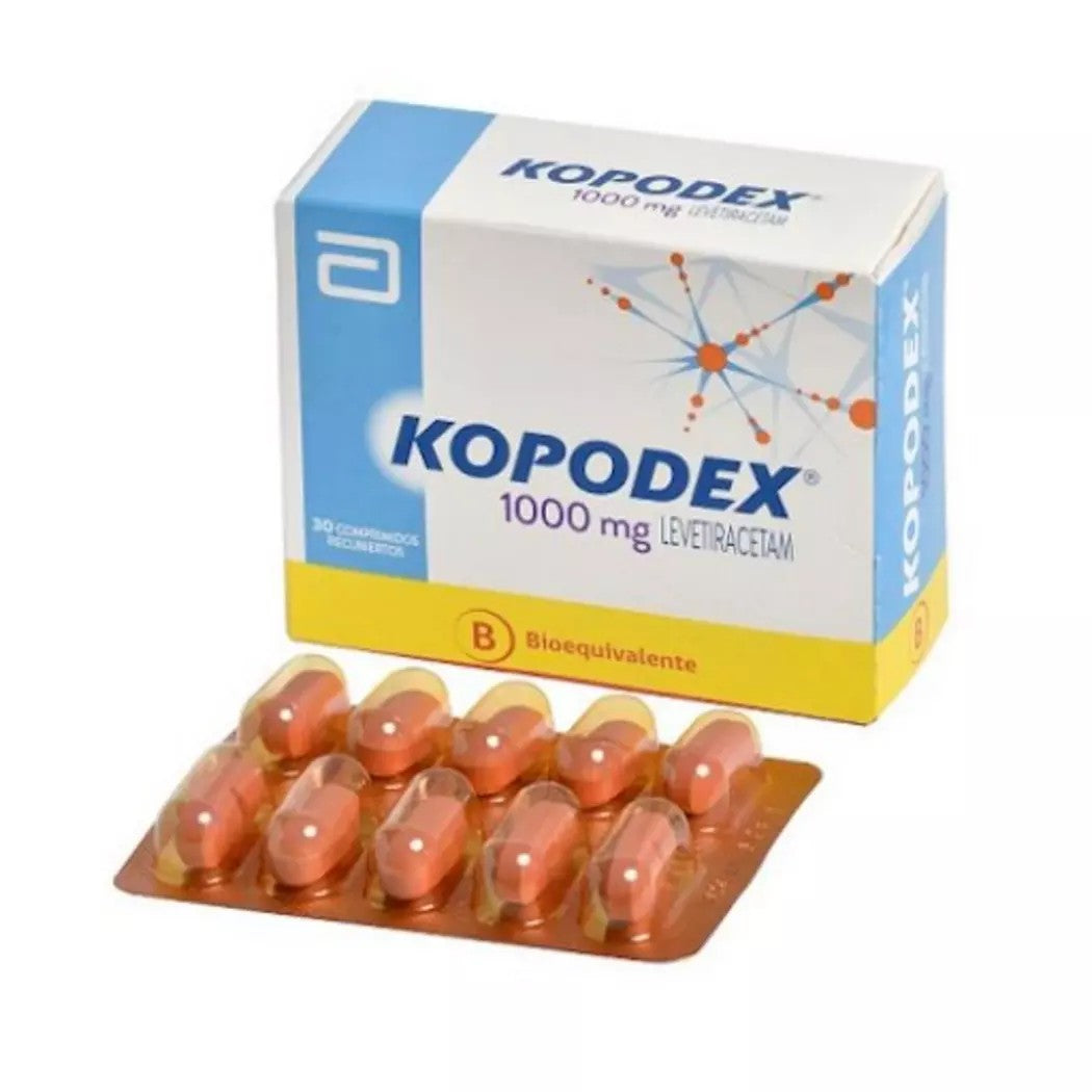 Kopodex Comprimidos 1000 mg x 30 (Levetiracetam)