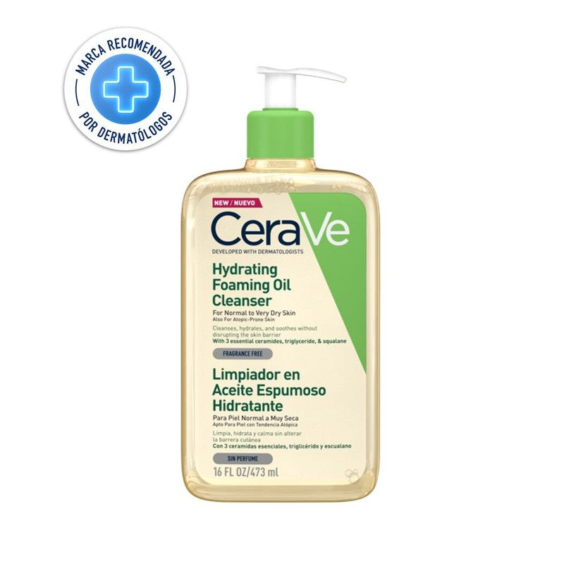 Cerave Aceite Espumoso Hidra x 473 ml
