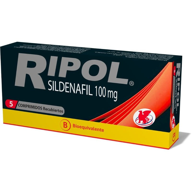 Ripol Comprimidos 100 mg x 5 (Sildenafil)