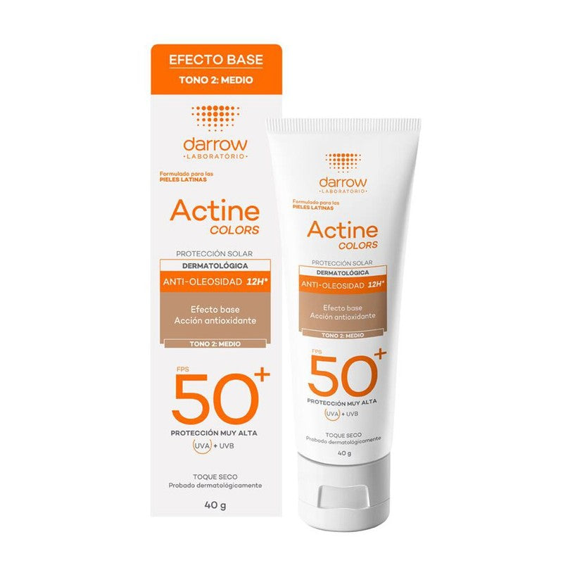 Darrow Actine Colors Spf 50 Medio 40 ml