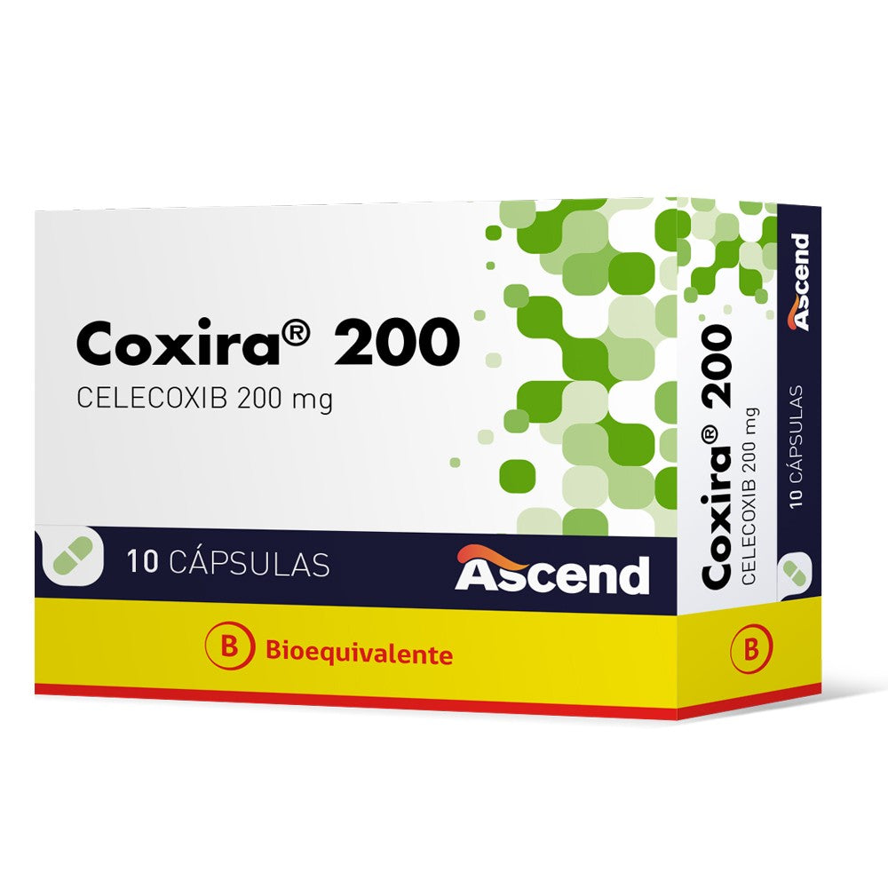 Coxira Cápsulas 200 mg x 10 (Celecoxib)