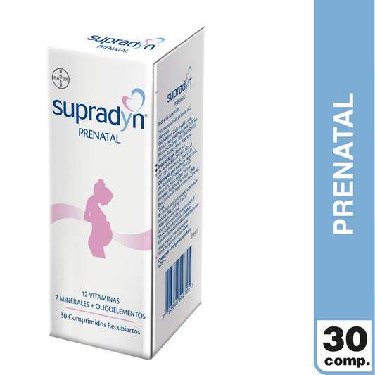 Supradyn Prenatal Comprimidos x 30 (Vit/Min)