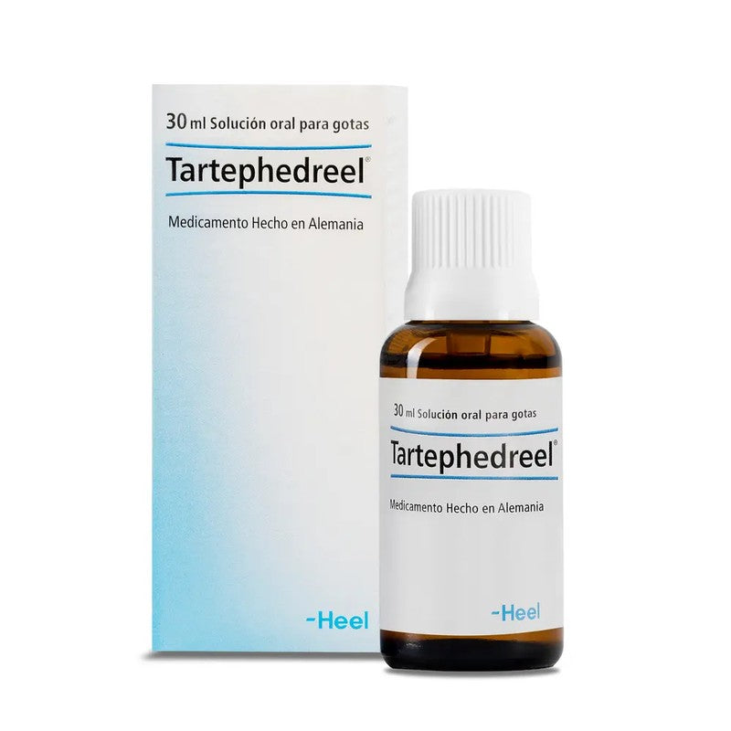 Tartephedreel Gotas x 30 ml Heel (Kalium Stibyltartaricum D4 / Atropa Belladona D4 / Natrium Sulphuricum D4 / Arsenum Iodatum D6)