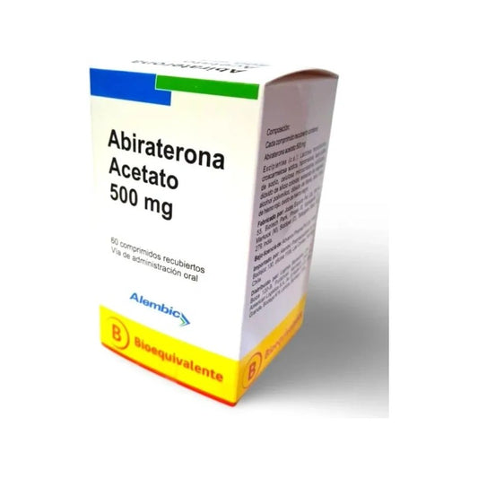 Abiraterona Comprimidos 500 mg x 60 Alembic