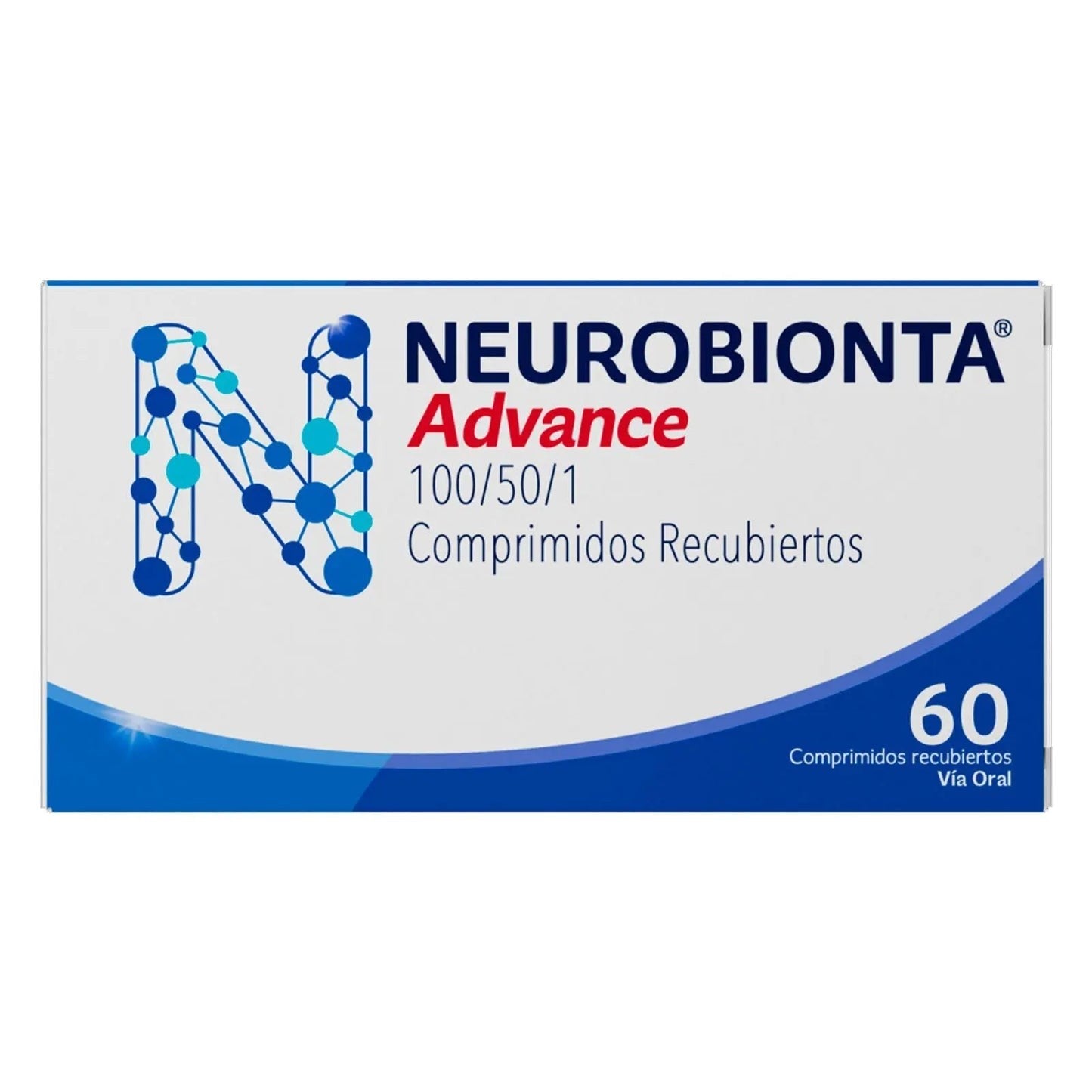 Neurobionta Adv Comprimidos x 60 (Cianocobalamina / Piridoxina / Tiamina)