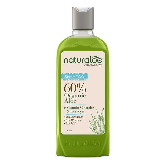 Naturaloe Sh Hidr & Brillo x 350 ml (Shampoo)