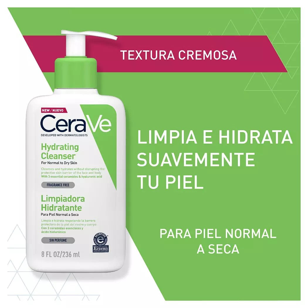 Cerave Limpiadora Hidratante x 237 Gr (Cuidado Corporal)