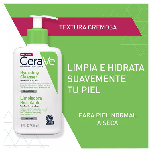 Cerave Limpiadora Hidratante x 237 Gr (Cuidado Corporal)