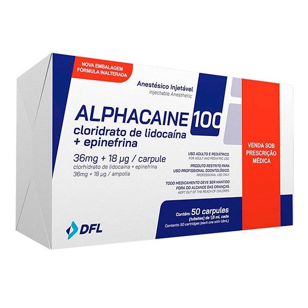 Alphacaine Amp x 50