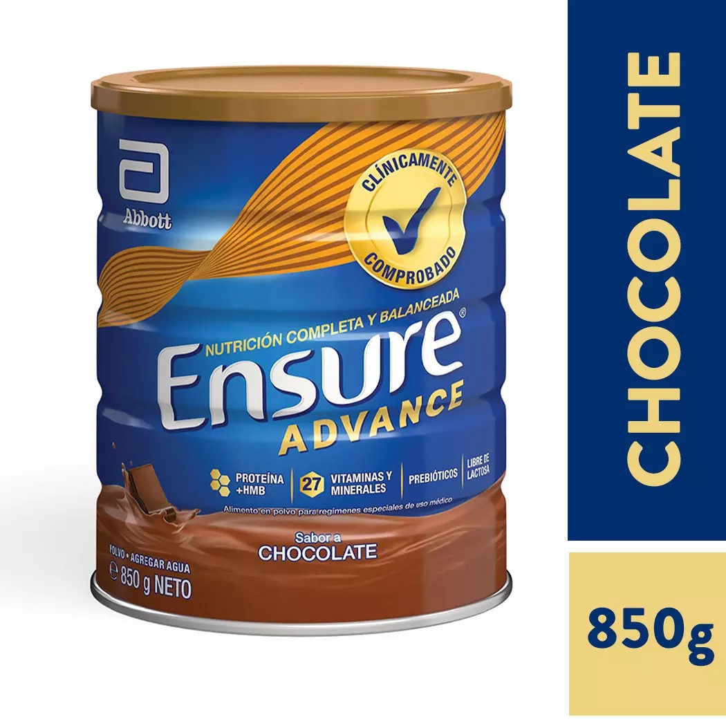 Ensure Adv Chocolate Polvo x 850 Gr N (Vitaminas Y Suplementos)