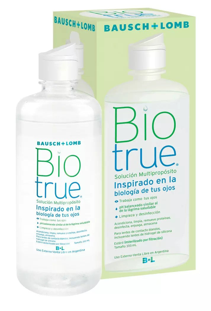 Biotrue Solución x 300 ml (Solucion Lentes Contacto)