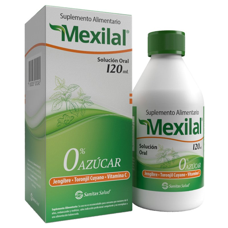 Mexilal Jarabe x 120 ml (Jengibre)