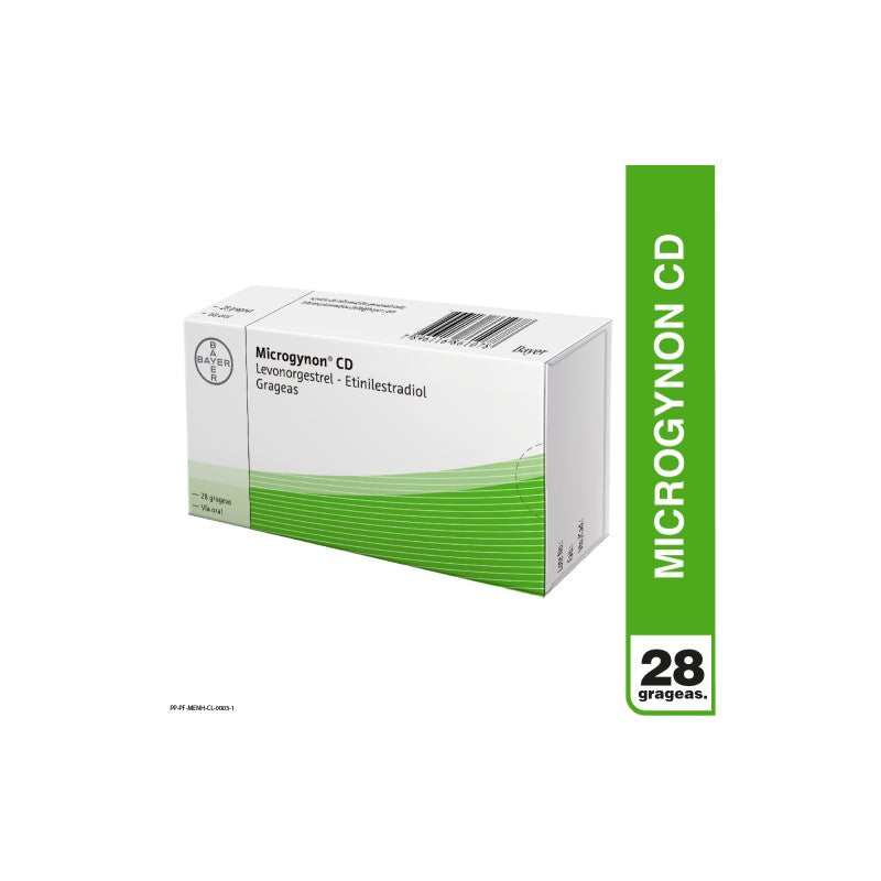 Microgynon Cd Gra x 28 (Levonorgestrel/Etinilestradiol)