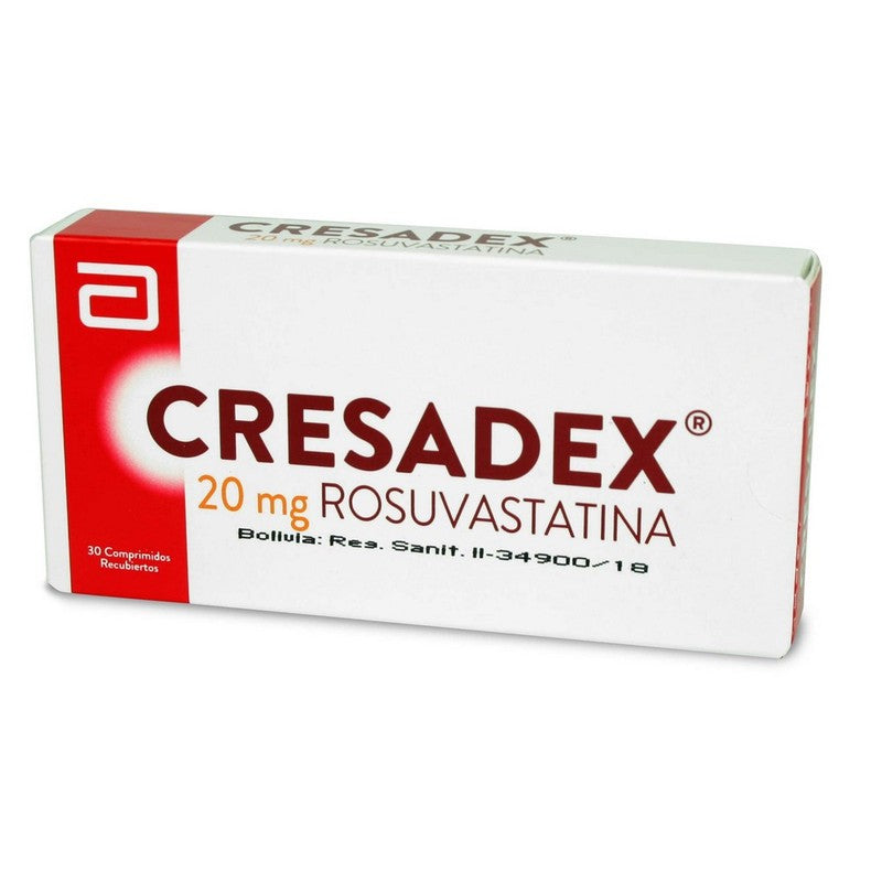 Cresadex Comprimidos 10 mg x 30 (Rosuvastatina)