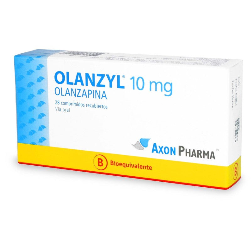 Olanzyl Comprimidos 10 mg x 28 (Olanzapina)