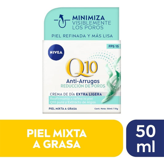 Nivea Face Q10 Plus Antiarrugas Light Fps15 x 50 ml (Cuidado Facial)