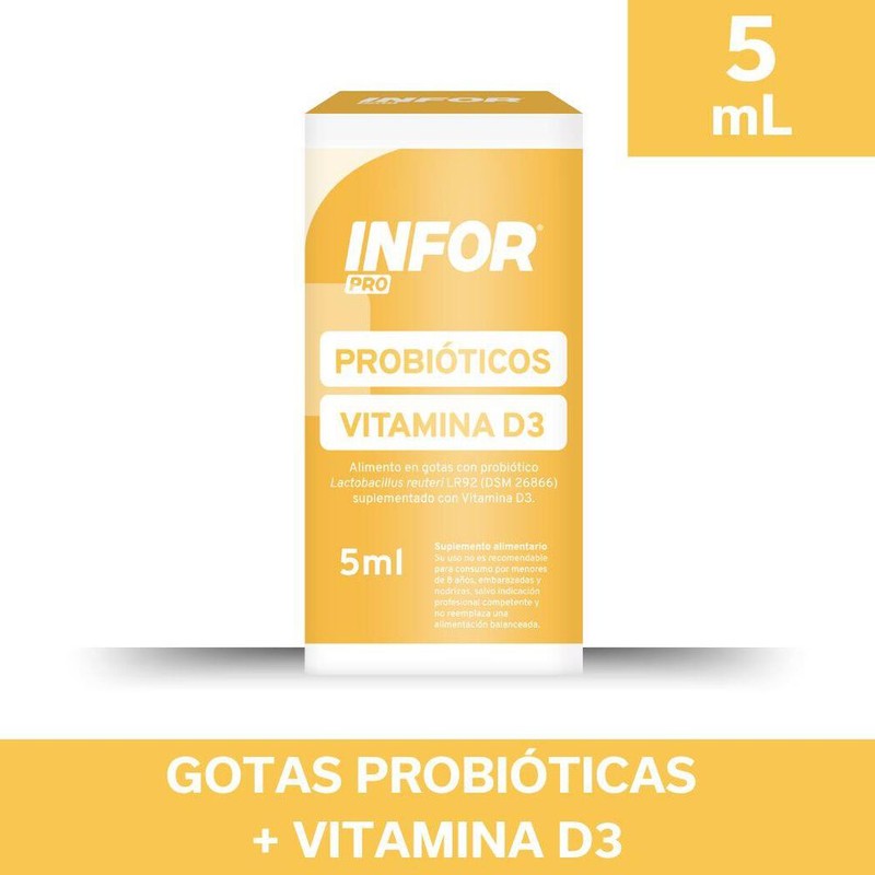 Infor Pro Gotas Probioticas 5 ml (Probioticos)