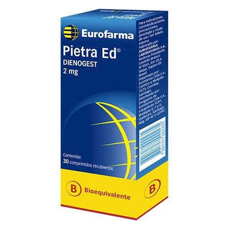 Pietra Ed Comprimidos 2 mg x 30 (Dienogest)