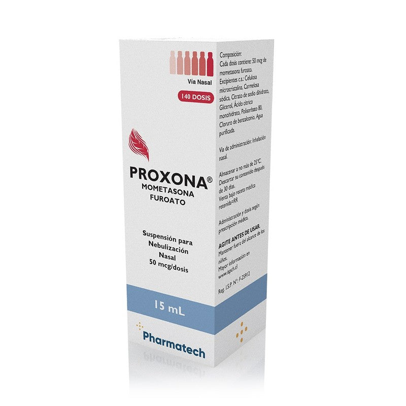 Proxona Sus Nasal x 50 mcg x 140 Dss (Mometasona)