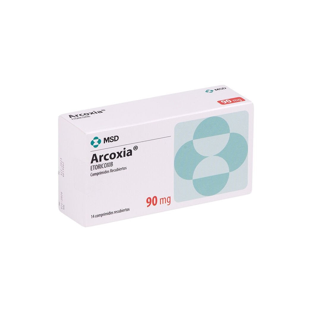 Arcoxia Comprimidos 90 mg x 14 (Etoricoxib)
