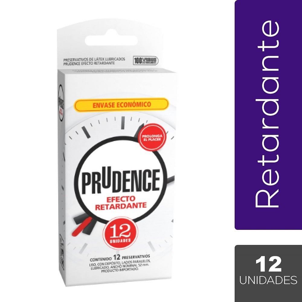 Prudence Preser Efecto Retardante x 12 Unidades (Preservativo)