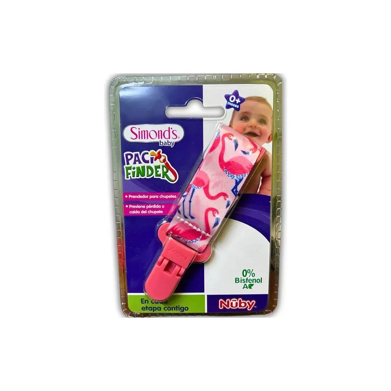 Prendedor Con Cadena Para Chupete Bh (Accesorios De Bebe)