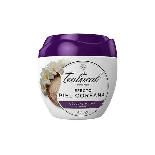 Teatrical Crema Facial Piel Coreana x 400 Gr