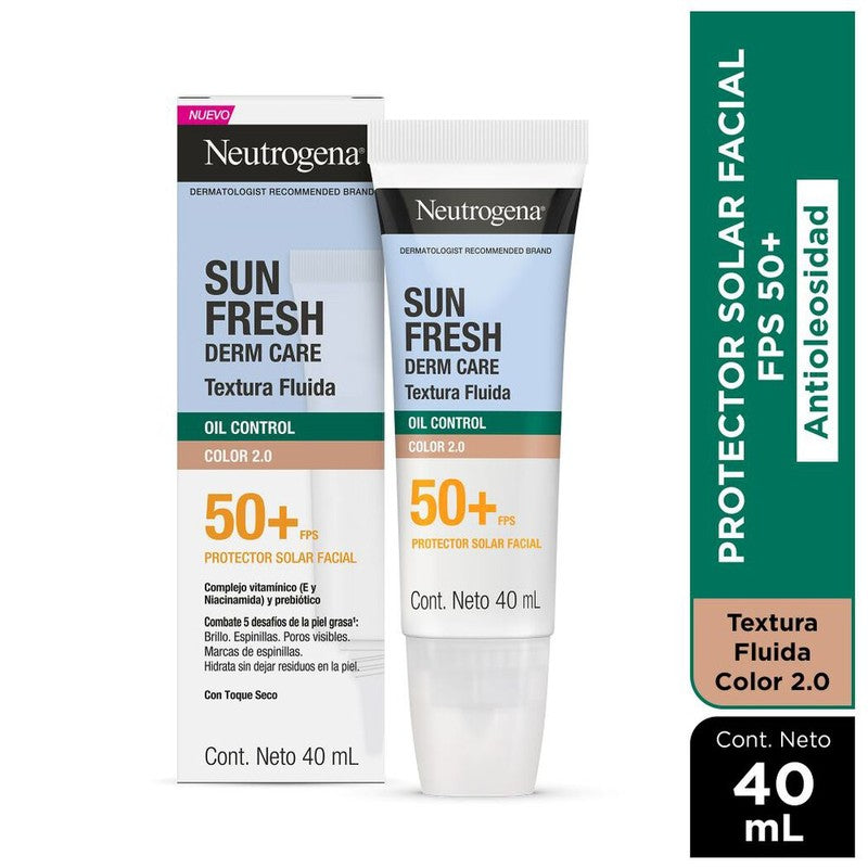 Neutrogena Sun Fresh Fps 50 S/Color Mate x 40 ml