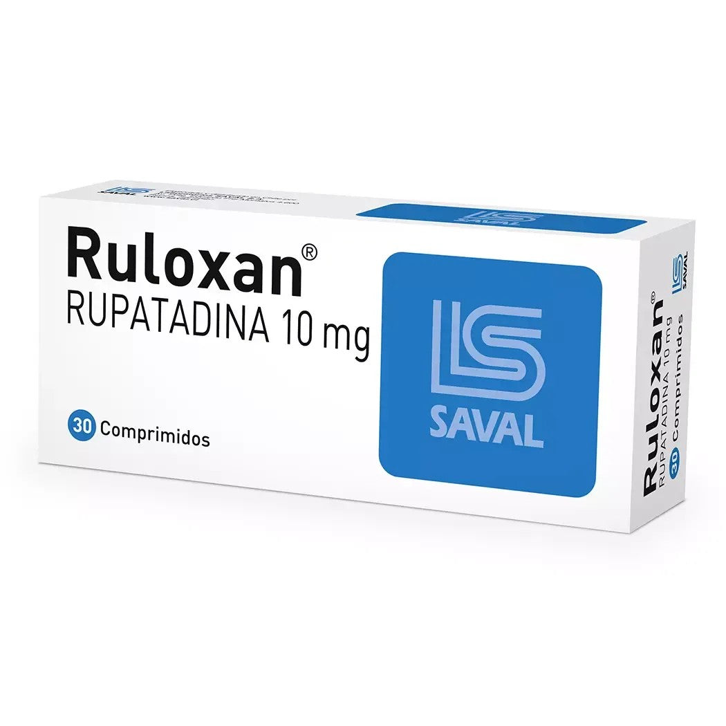 Ruloxan Comprimidos 10 mg x 30 (Rupatadina)