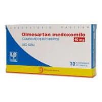 Olmesartan Comprimidos 40 mg x 30