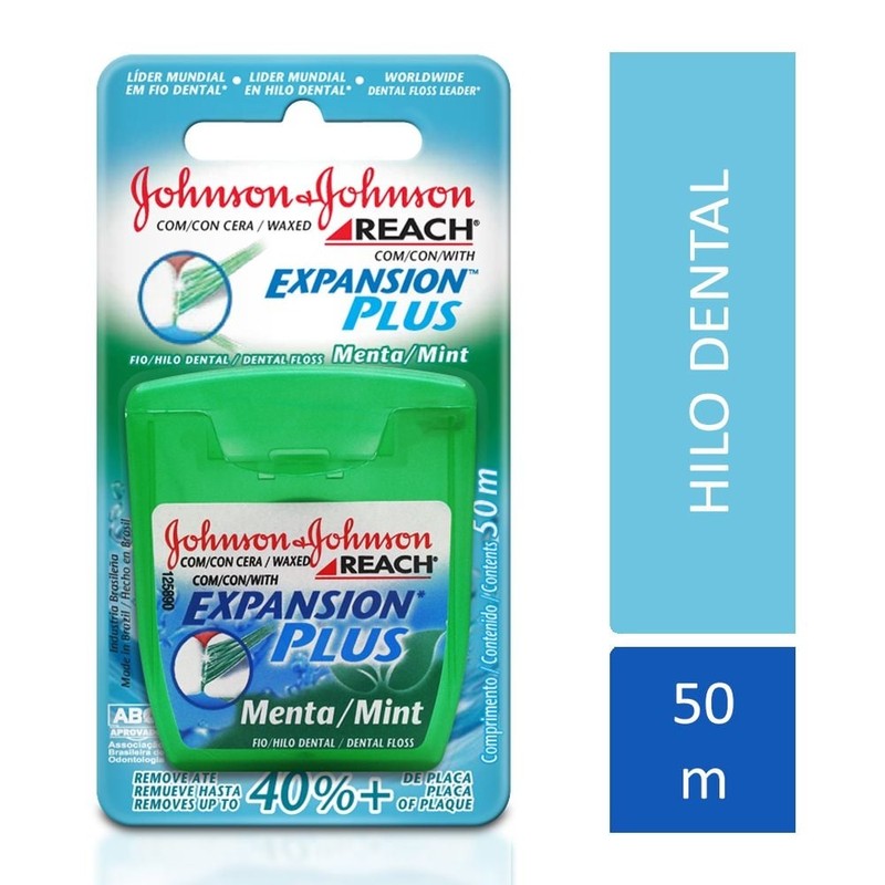 Reach Menta Hilo Dental x 50 Metros (Seda Dental Y Accesorios)