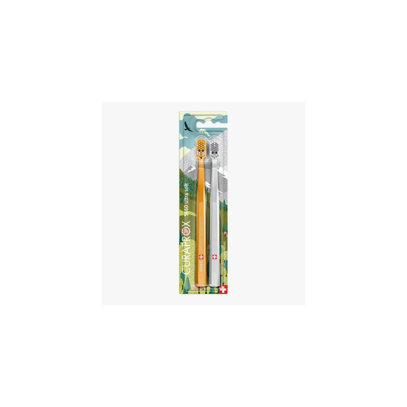 Curaprox Cepillo Dental 5460 Duo Fox And Bunny Edition 2024