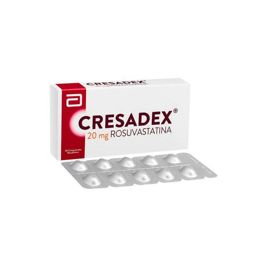Cresadex Comprimidos 20 mg x 30 (Rosuvastatina)
