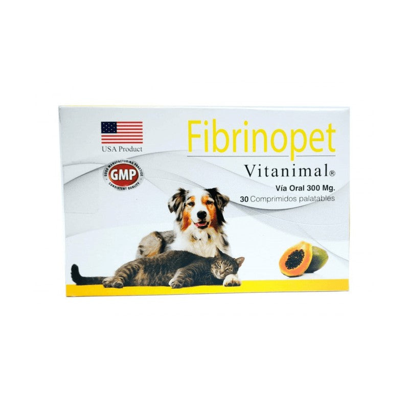 Fibrinopet Comprimidos x 10 Unidades (Papaya)