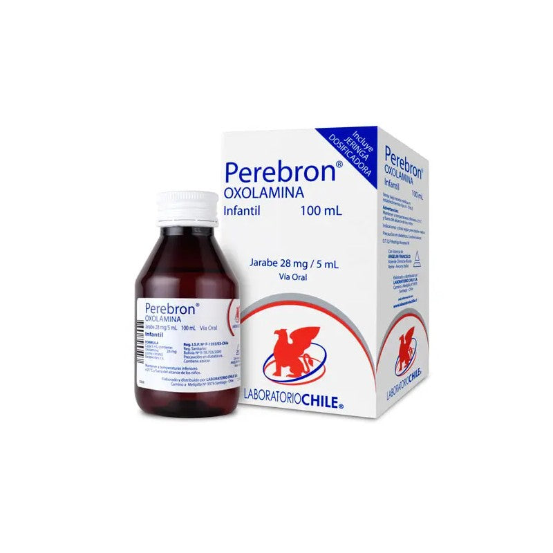 Perebron Inf Jarabe 28 mg x 100 ml (Oxolamina)