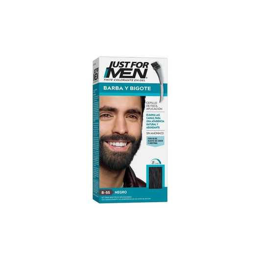 Just For Men Barba & Bigote Negro x 28, Gr (Coloracion)